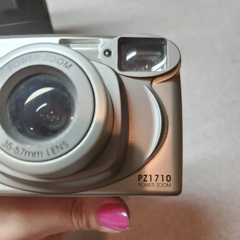 Polaroid Power Zoom PZ1710 35mm Film Camera, Good
